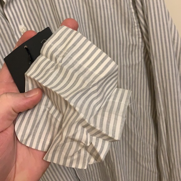 XL Men’s Peter Millar Striped Shirt - Picture 4 of 4